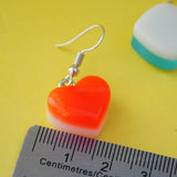 Simple Candy Hearts earrings