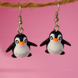 Happy cute Penguin earrings