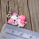 Small Cat Kitten candy guardians earrings