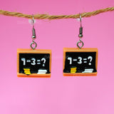 Teacher Blackboard earrings