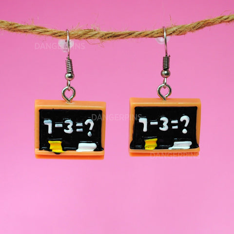 Teacher Blackboard earrings