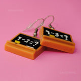 Teacher Blackboard earrings