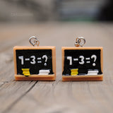 Teacher Blackboard earrings