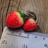 Strawberry earrings