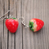 Strawberry earrings