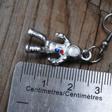 Silver color Astronaut earrings