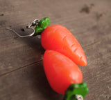 Chunky tasty Carrot earrings