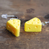 Stinky posh cheese wedge earrings