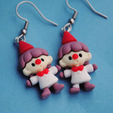 Clown's apprentice earrings