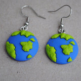 Earth like planets earrings