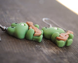 Musician Frogs earrings