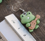 Musician Frogs earrings