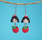 Lovely Apple Girl earrings