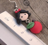 Lovely Apple Girl earrings