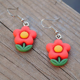 Lovely garden flowers earrings