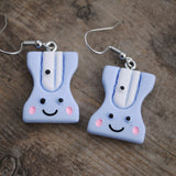 Happy as can be Pencil sharpeners earrings