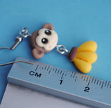 Cheeky Monkey banana rascals earrings