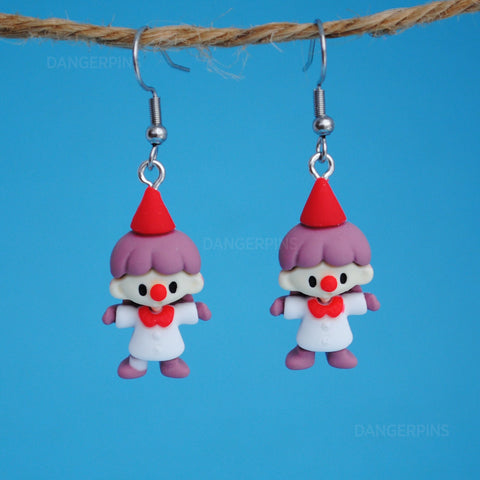 Clown's apprentice earrings