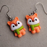 Extra cute Fox pals earrings :)