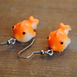 Small Chubby Goldfish earrings