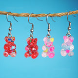 Small Gummy Bubble bears earrings