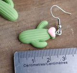 Love Heart Cactus earrings