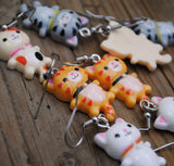 Extra cute Cat earrings - cute kawaii