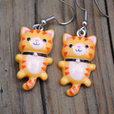 Extra cute Cat earrings - cute kawaii