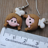 Small chef girl earrings