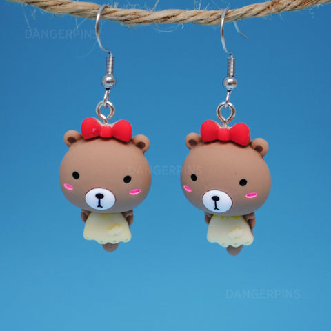 The prettiest Bear in Canada earrings