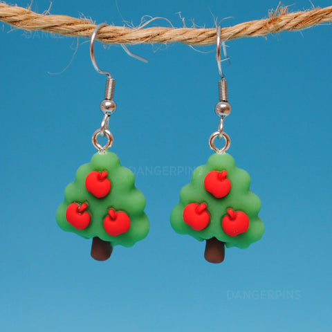 Lovely little Apple Trees earrings :)