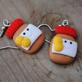 Happy jars of Peanut butter earrings