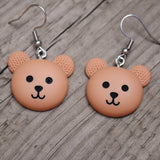 Mr Cloth Ears Bear earrings