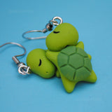 Sleeping Turtle earrings