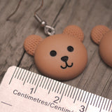 Mr Cloth Ears Bear earrings