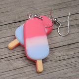 Rounded gradient popsicle earrings :)