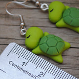 Sleeping Turtle earrings