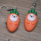 Carrot Puppers earrings