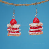 Large Strawberry Shortcake earrings