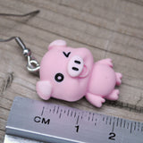 Very naughty Pig rascals earrings