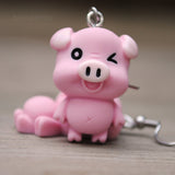 Very naughty Pig rascals earrings