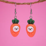 Carrot Puppers earrings