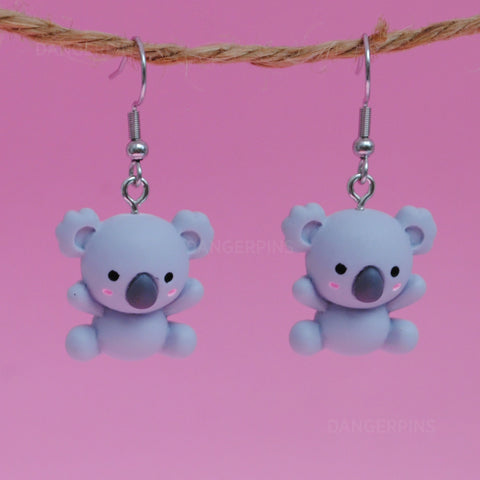 Koala Jumping Jacks earrings