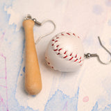 Large Baseball earrings