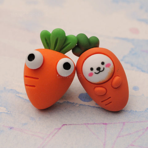 Weird little Carrot pals resin pin set