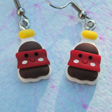 Small Extra Fizzy soda pals earrings