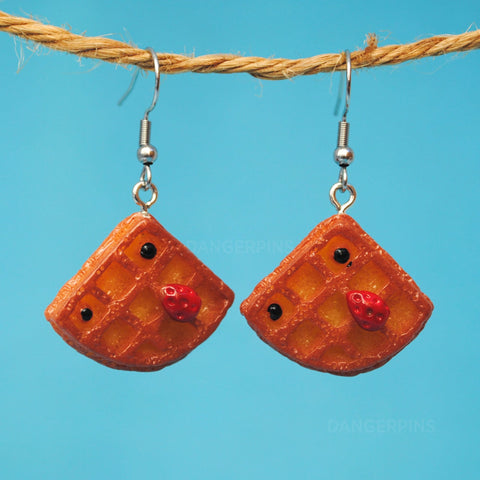 Chunky Waffles earrings