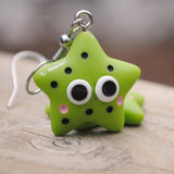 Weird Staring stars & suns earrings