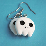 Scary Ghost Skull Earrings