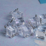 Ice cube earrings